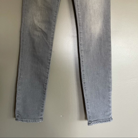 Athleta Sculptek Skinny Jeans Size 0 Grey Stretch Denim Comfortable Casual Comfy - Picture 9 of 16